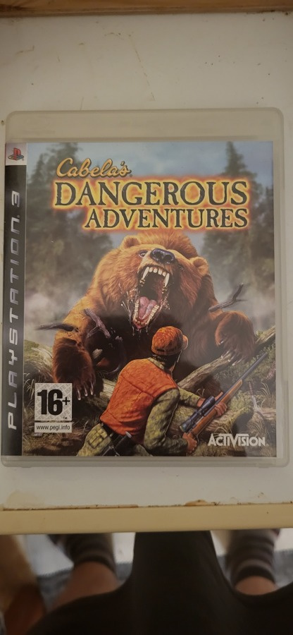 BLES00402 7060311 PS3 Cabela's Dangerous Adventures peli CIB