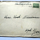 1944 KIRJOKIVI (Valkeala) musta asemaleima kp kuorella - pikkukuva 2