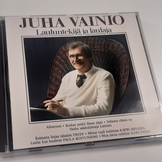 Juha Vainio - Lauluntekijä Ja Laulaja (CD) HUIPPUKUNTO!!