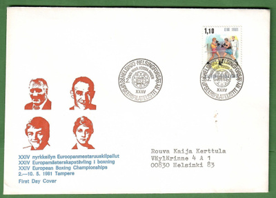FDC-1982 Nyrkkeilyn EM-kisat (118)