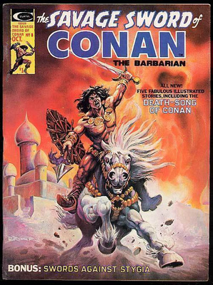 The Savage Sword of Conan the Barbarian No. 8 October 1975