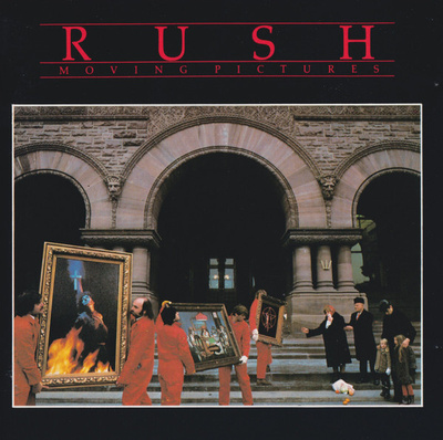 Rush - Moving Pictures (CD) HYVÄ KUNTO!! Vanha painos