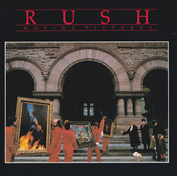 Rush - Moving Pictures (CD) HYVÄ KUNTO!! Vanha painos