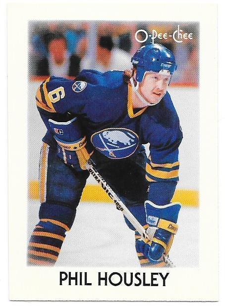 1987-88 OPC Minis #17 Phil Housley Buffalo Sabres