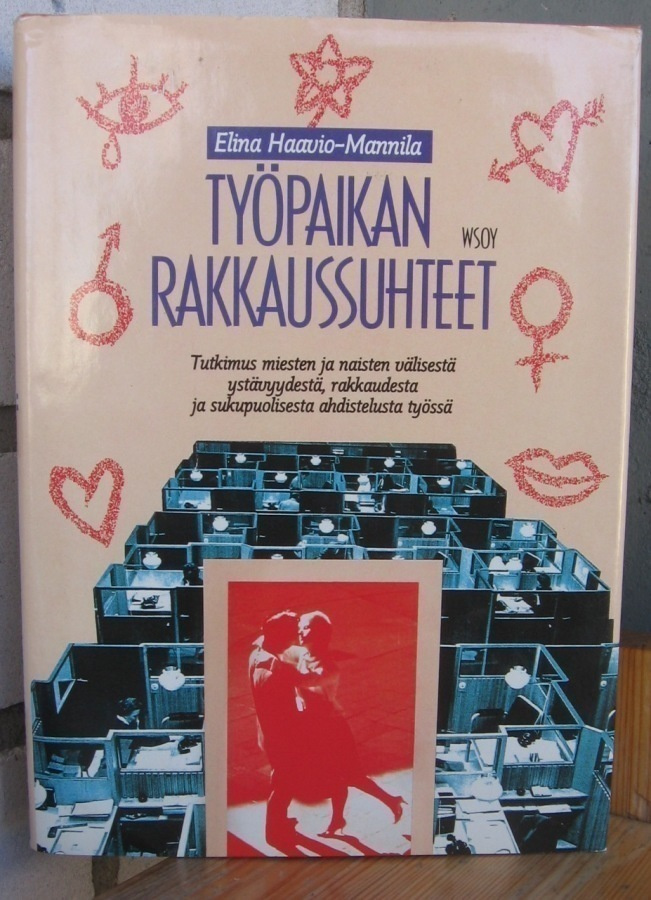 Elina Haavio-Mannila: Työpaikan rakkaussuhteet, Wsoy 1988.