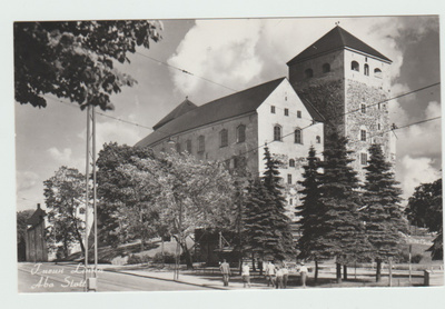 Turun LInna - Åbo Slott,  tältä kanttilta  (T)
