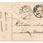 Vanha kohokortti, kielot, vuodelta 1912 - pikkukuva 2