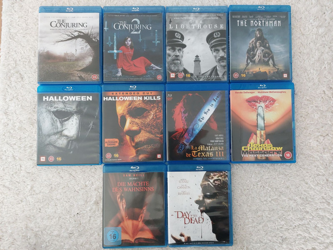 Blu Ray Kauhu paketti