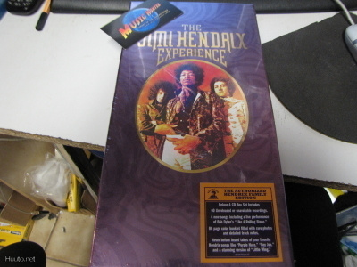JIMI HENDRIX EXPERIENCE 4CD BOX SET UUSI