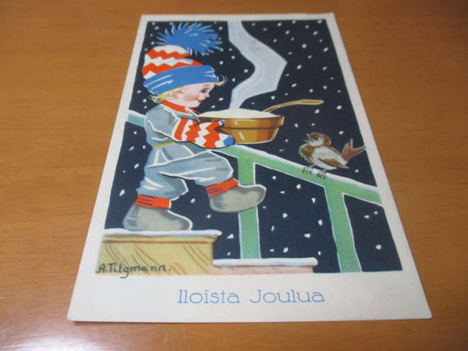 Tilgmann Iloista Joulua ! BK 52/4 - 1935