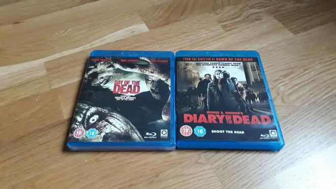 Day of the Dead (2008) & Diary of the Dead (2007) Blu-ray