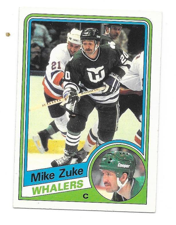 1984-85 OPC #80 Mike Zuke Hartford Whalers