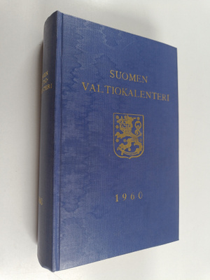 Suomen valtiokalenteri 1960