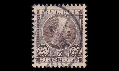 Tanska 50 o Christian IX 25 öre (1904)