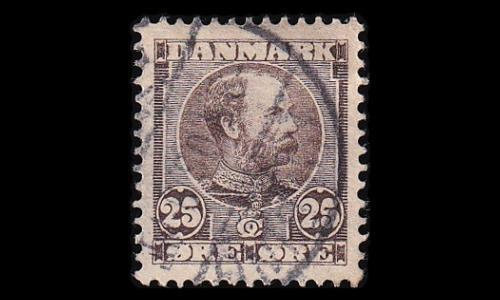 Tanska 50 o Christian IX 25 öre (1904)