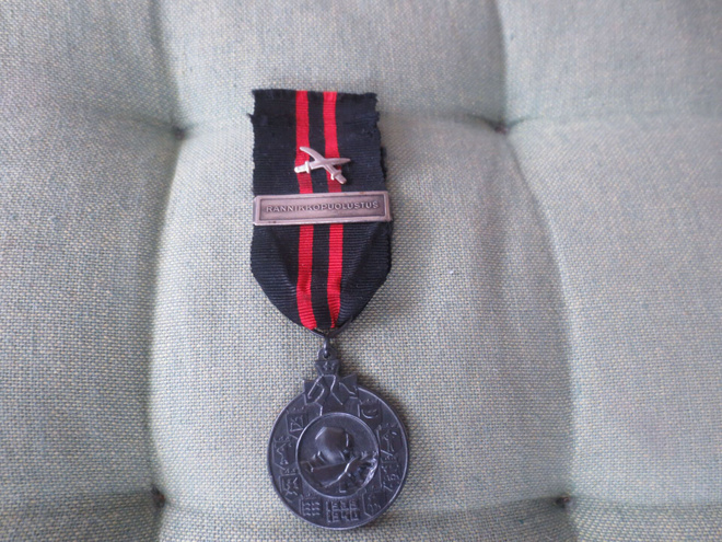 Talvisota mitali Rannikkopuolustus soljella