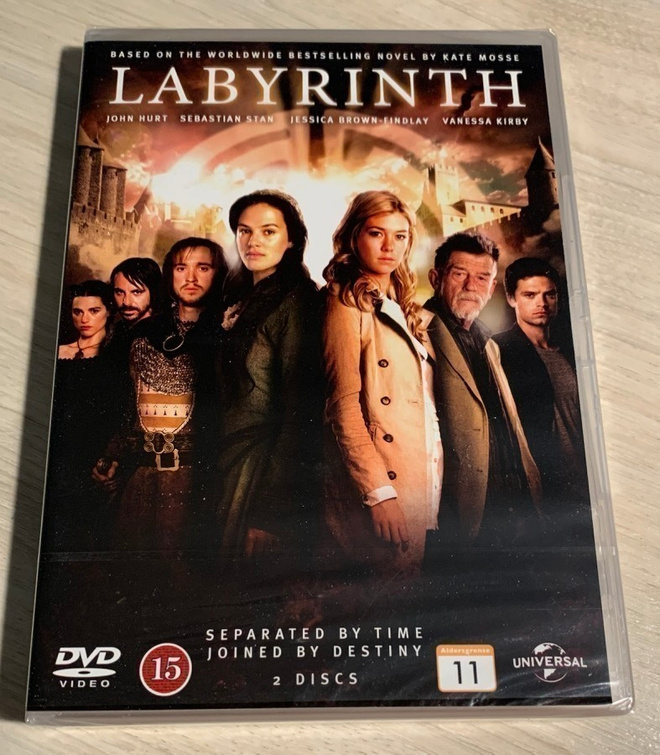 Labyrintti (2DVD) Kate Mossen 2-osainen minisarja (UUSI)