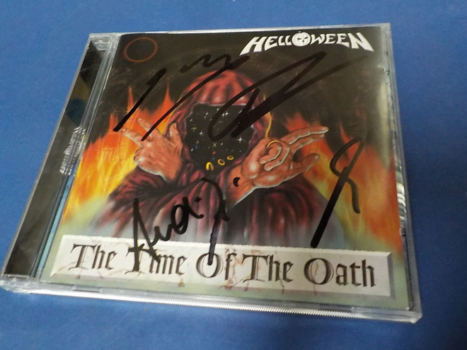 HELLOWEEN - THE TIME OF THE OATH CD NELJÄLLÄ NIMMARILLA