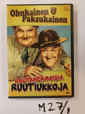 Ohukainen ja Paksukainen: Rautahermoisia ruutiukkoja