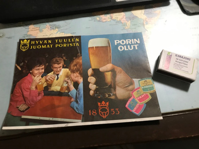 Porin Oluen mainos