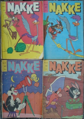 Nakke (neljä lehteä: 37/73, 33/74, 37/75, 34/76)