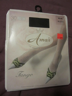 Sukkahousut 40 - 44 Amar Tango musta