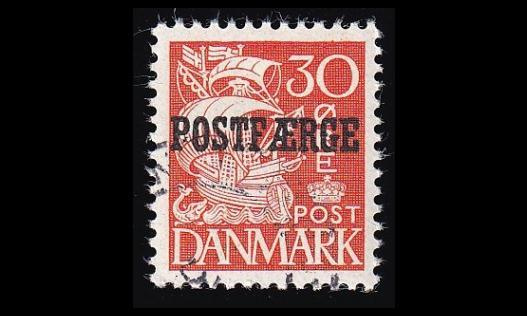 Tanska PF_26 o Laiva 30 öre oranssi (1942)