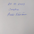 Aulis Väisänen : Nähtyä ja koettua vuosien varrelta (sign... - pikkukuva 3