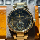 Michael Kors MK5989 Skylar Black Gold rannekello - pikkukuva 1