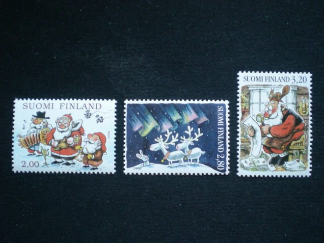 Postituoreet merkit Joulu 1996 - LaPe 1360-1362 **