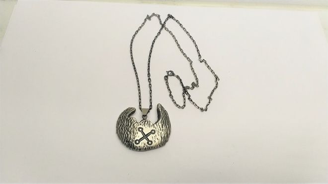 Finnfeelings viking moon kaulakoru, hopea 925, R8