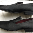 Celine, mustat loaferit nahkaa/ponin karvaa, koko 38 - pikkukuva 3