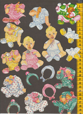 Paperinukkekaksoset 1950-luku