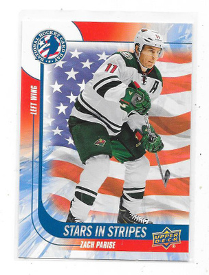 2015-16 UD National Card Day USA #3 Zach Parise