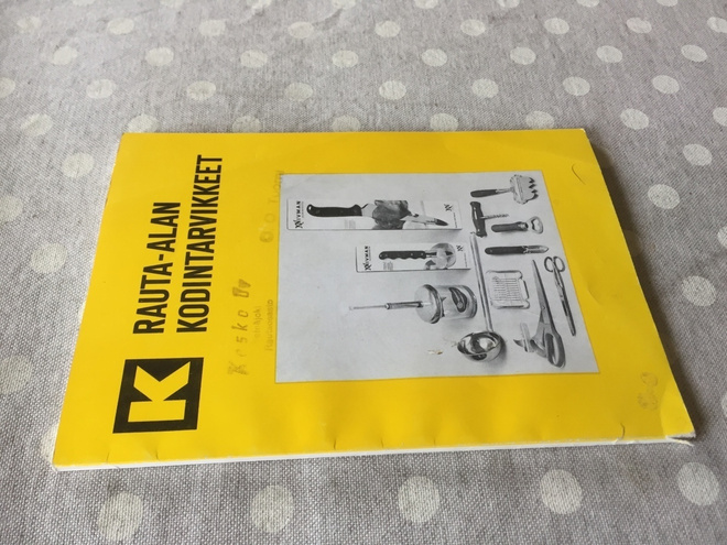 KESKO RAUTA-ALAN KODINTARVIKKEET 1971 HYVÄ
