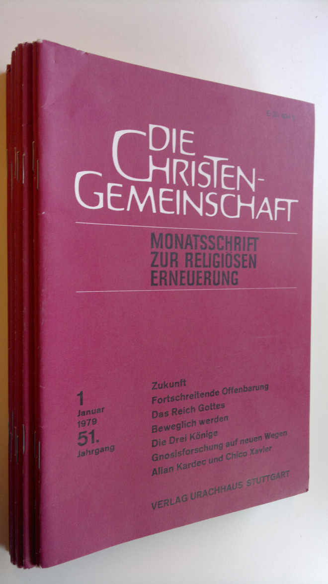 Die Christen-Gemeinschaft 1979 : Monatsschrift zur religi...