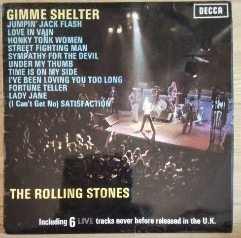 The Rolling Stones,  Gimme shelter LP