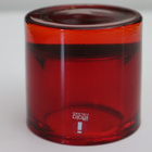 Wanha punainen IITTALA KIVI kynttilälyhty - pikkukuva 3