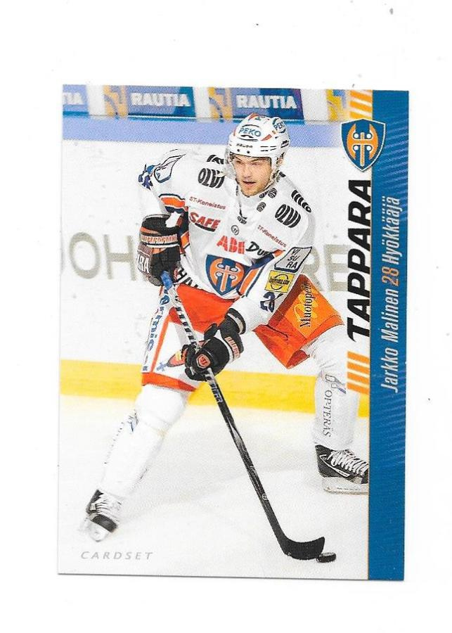 2012-13 CardSet #310 Jarkko Malinen Tappara