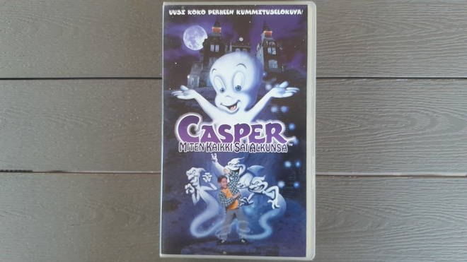 VHS: Casper - Miten Kaikki Sai Alkunsa (1996)
