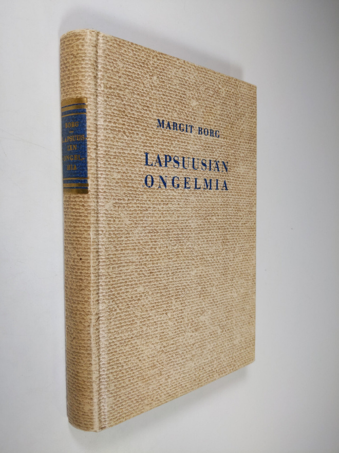 Margit Borg-Sundman : Lapsuusiän ongelmia