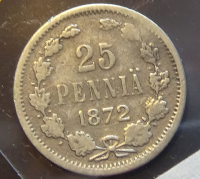 1872 25 penniä