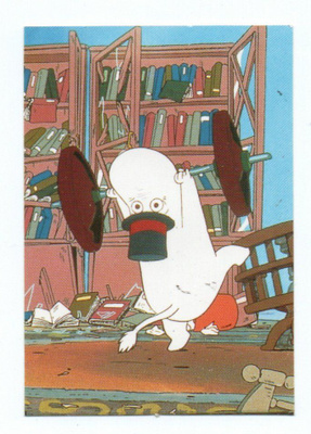 Purkkakuva Muumi. 1995