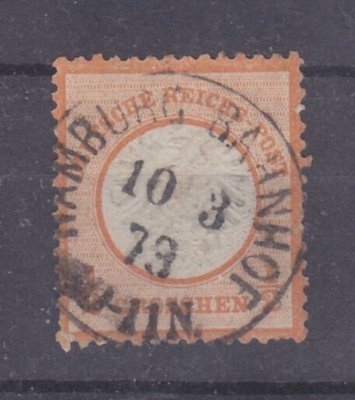 Saksa1870 ½ Gr iso rintakilpi