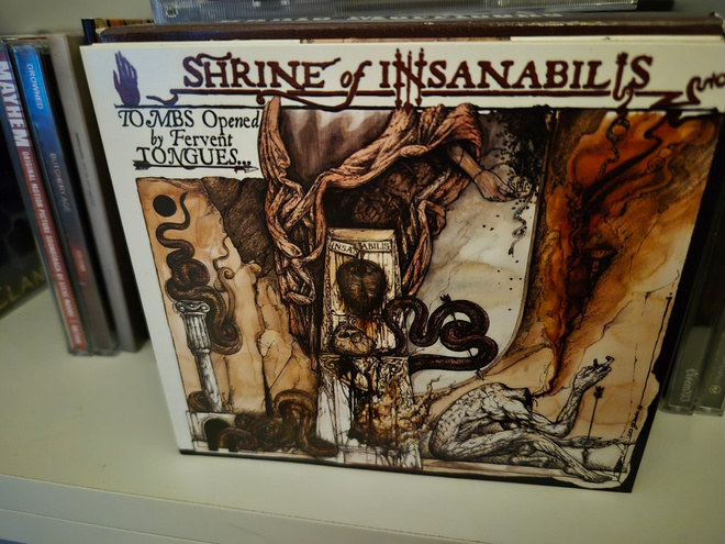 Shrine Of Insanabilis – Tombs Opened By Fervent Tongues CD