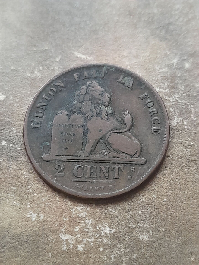 Belgia 2 centimes 1835