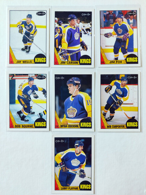 87-88 Opc - Los Angeles Kings 7kpl