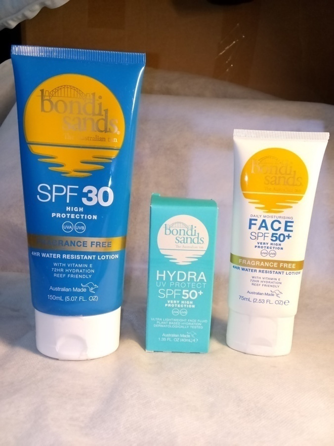 Bondi Sands aurinkosuojavoiteita 6 erilaista suojakerroin 50