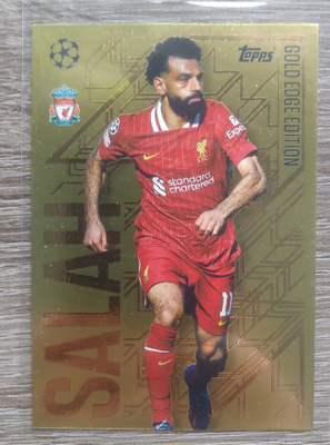 Mohamed Salah gold edge