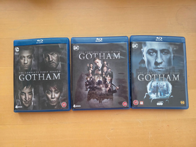 3 x GOTHAM . BLU RAY . KAUDET 1 & 2 & 3 .